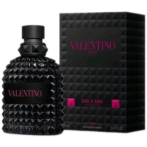 Valentino Uomo Born in Roma Extradose Parfum for Men – 3.4 oz (100 mL)